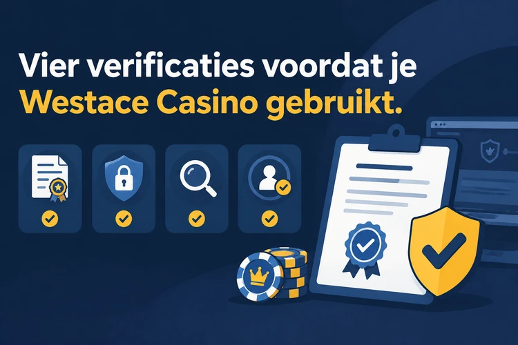 Vier verificaties voordat je Westace Casino gebruikt